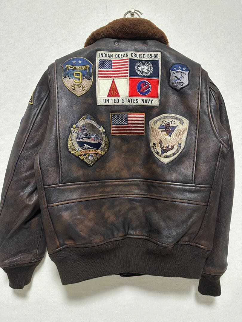 AVIREX G-1トップガン 50周年特別ver（2025）サイズ38