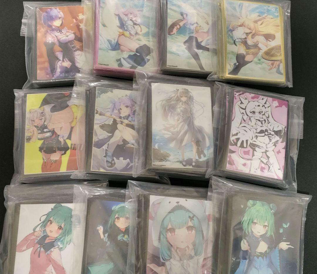 スリーブ102個、プレイマット10枚　まとめ売り/キャラスリ/カードサプライ