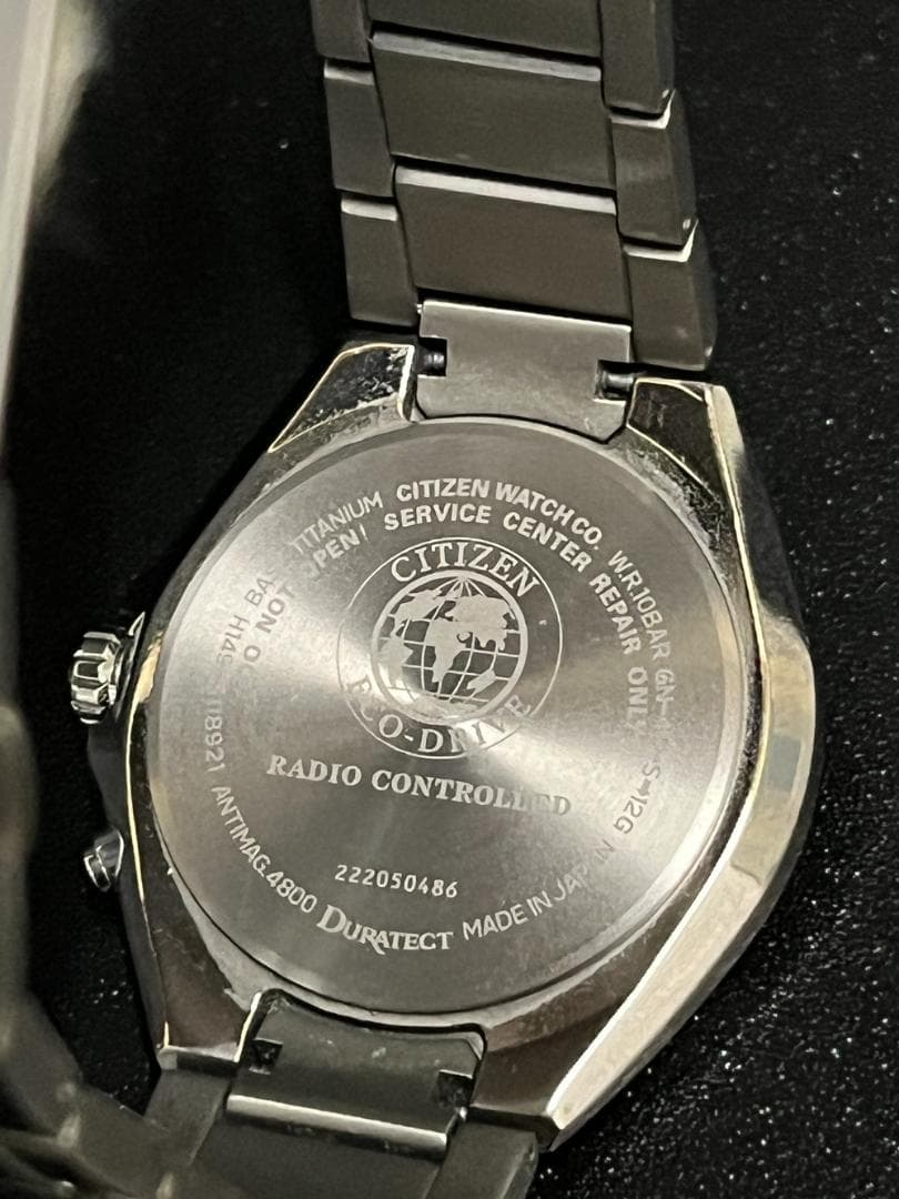 ◆CITIZEN シチズン アテッサ 電波ソーラー 腕時計　08170