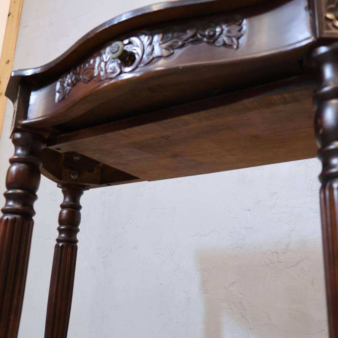 アンティーク調 コンソールテーブル ホールテーブル ヨーロピアンクラシック