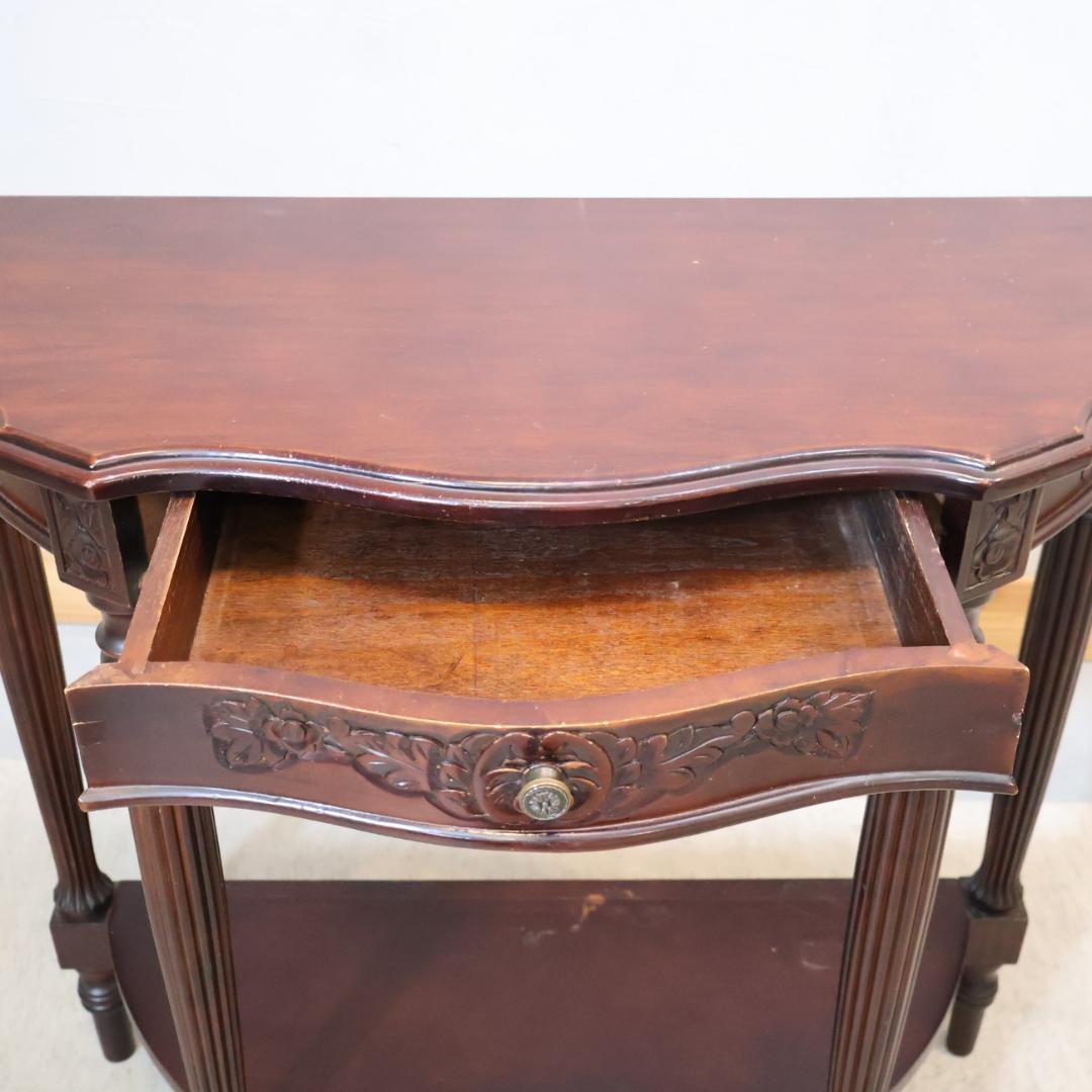 アンティーク調 コンソールテーブル ホールテーブル ヨーロピアンクラシック