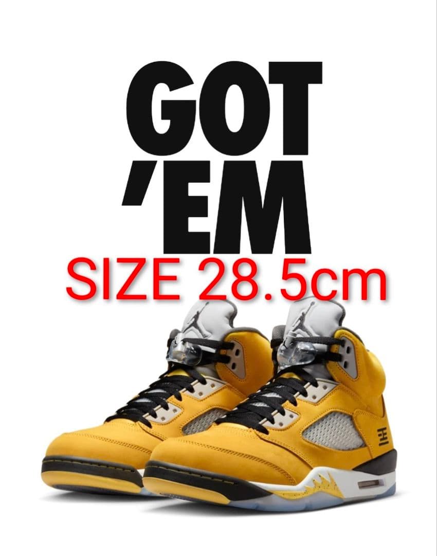 【定価以下】NIKE エアジョーダン5 ウルフグレー 28.5cm