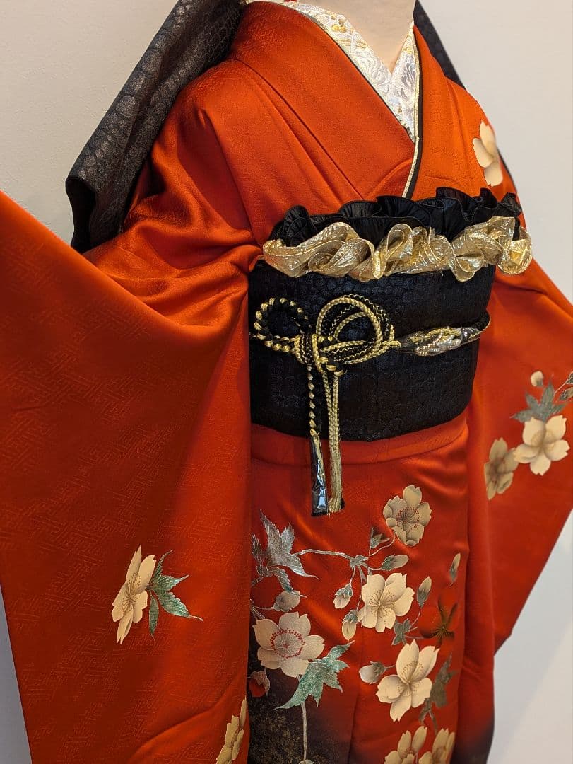 ⭐︎様 振袖フルセット 身丈162裄66.5 豪華振袖 金銀彩 赤 逸品 成人式