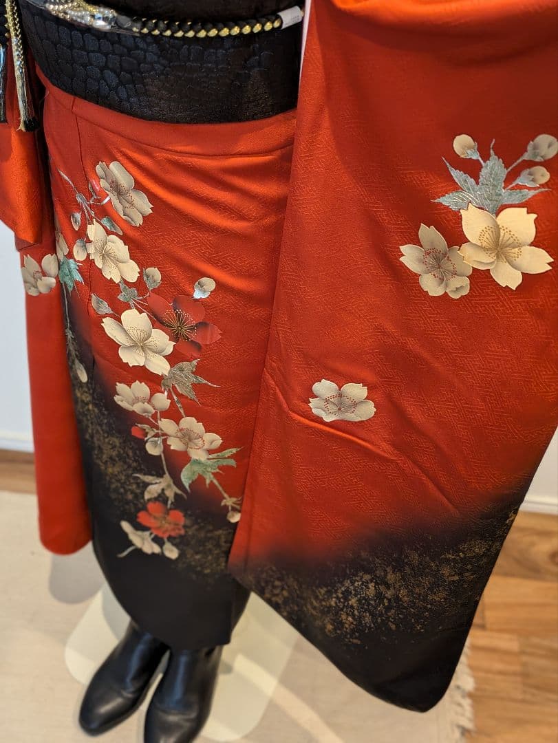 ⭐︎様 振袖フルセット 身丈162裄66.5 豪華振袖 金銀彩 赤 逸品 成人式