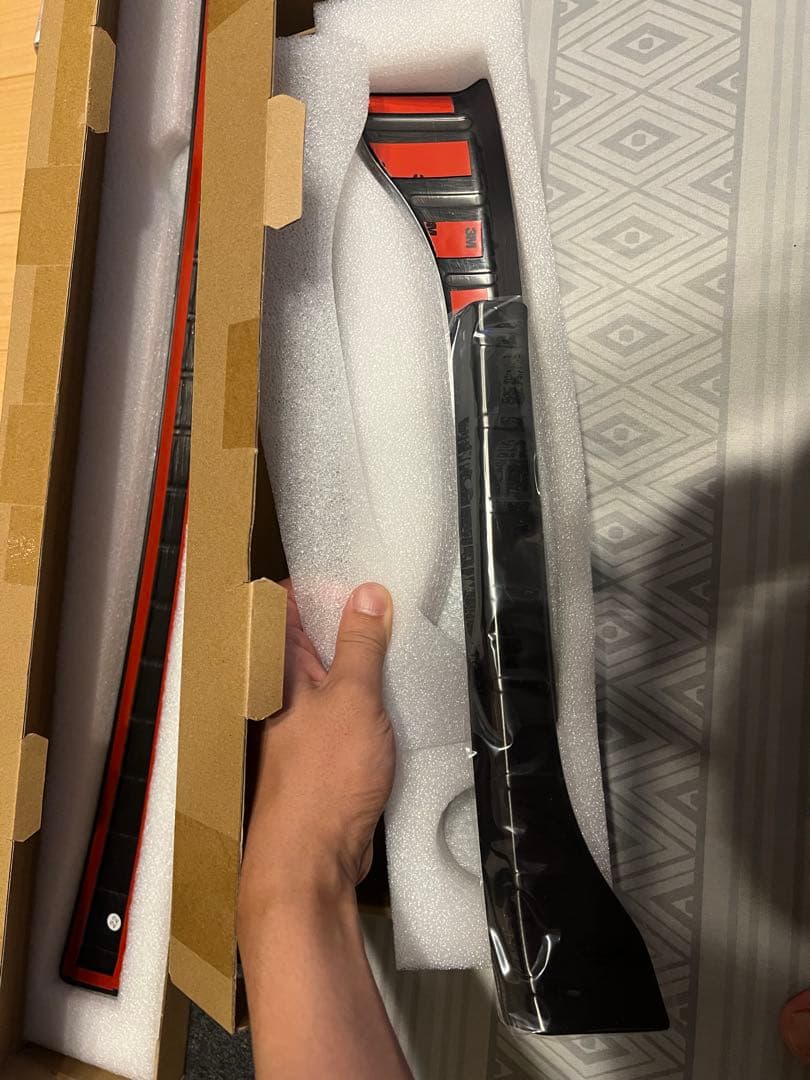 ノア/ヴォクシー90系 リアバンパーステップガード+ラゲッジスカッフプレート