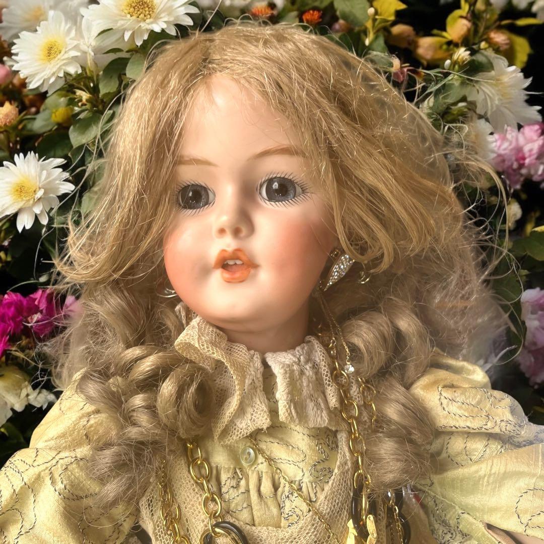 専用です ビスクドール シモン ハルビック リプロ 作家様 オリーブ グリーン