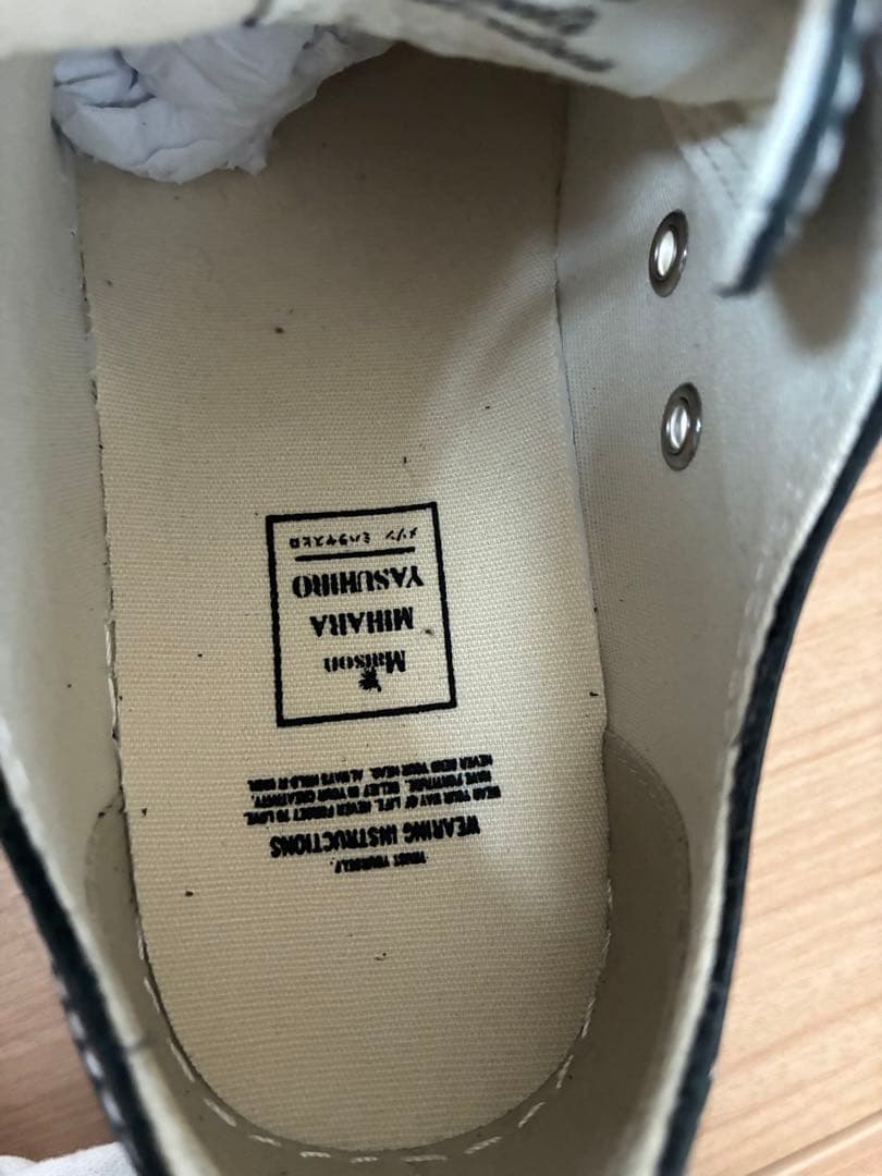 MIHARA YASUHIRO \"HANK\" レザースニーカー A05FW704