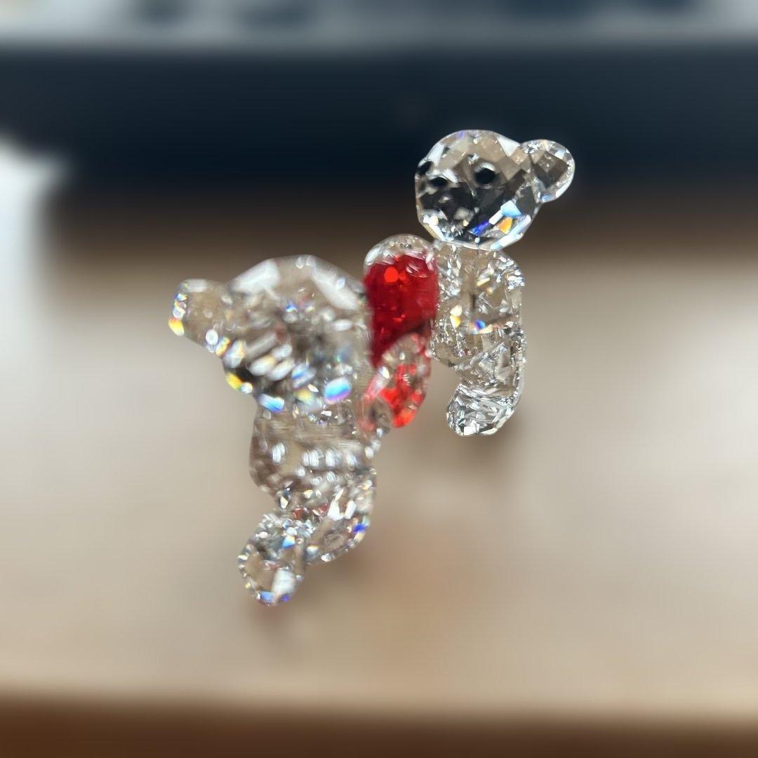 Swarovski クリスタル クマの置物