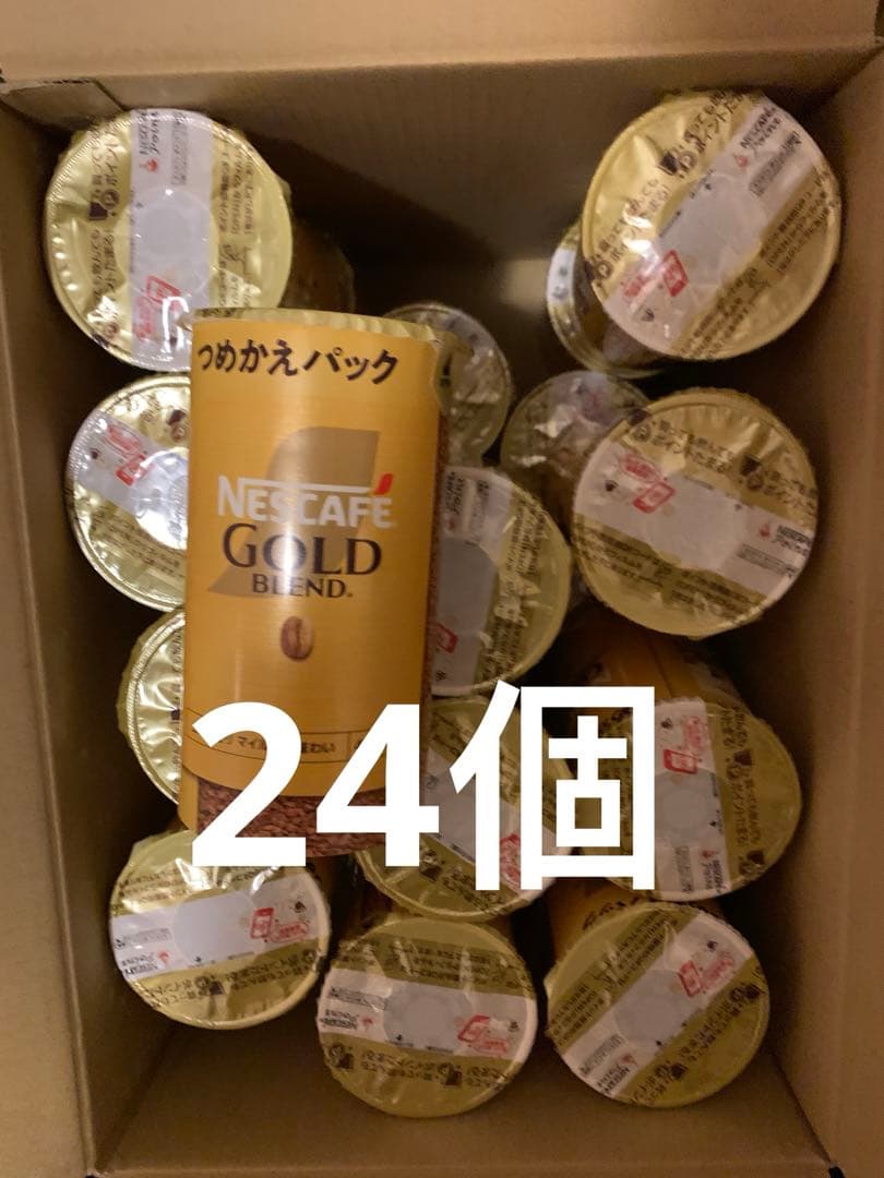 ネスカフェ ゴールドブレンド エコ＆システムパック95g❌24個