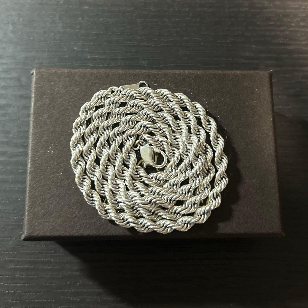 AVALANCHEロープツイストネックレスシルバー925