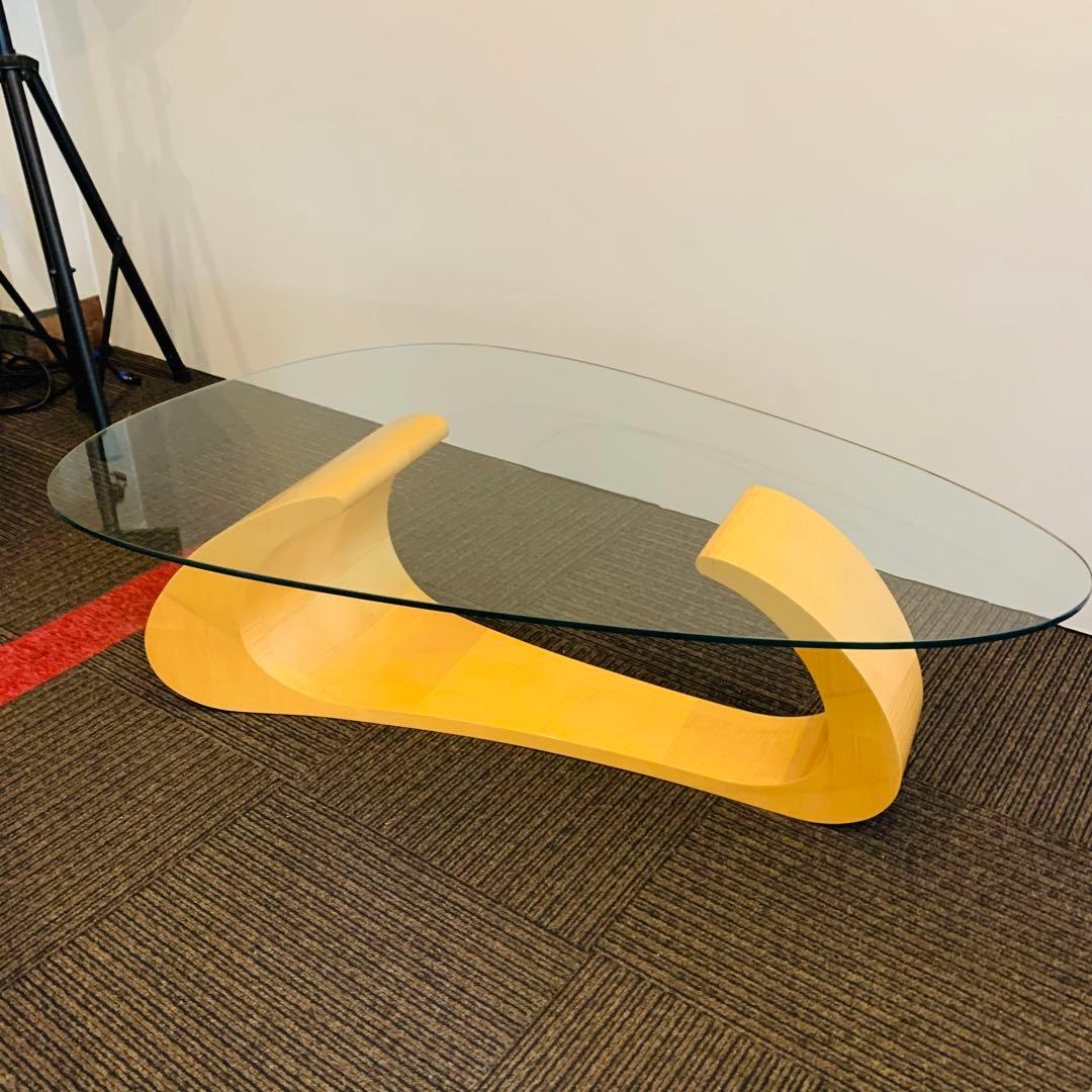 松創　ガラスセンターテーブル
