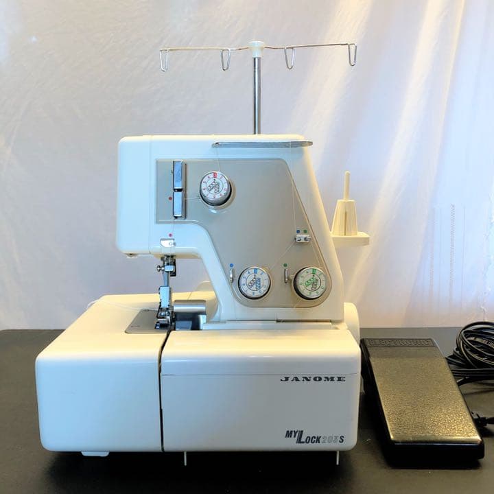 SUI ロックミシン JANOME ジャノメ MY LOCK 203S