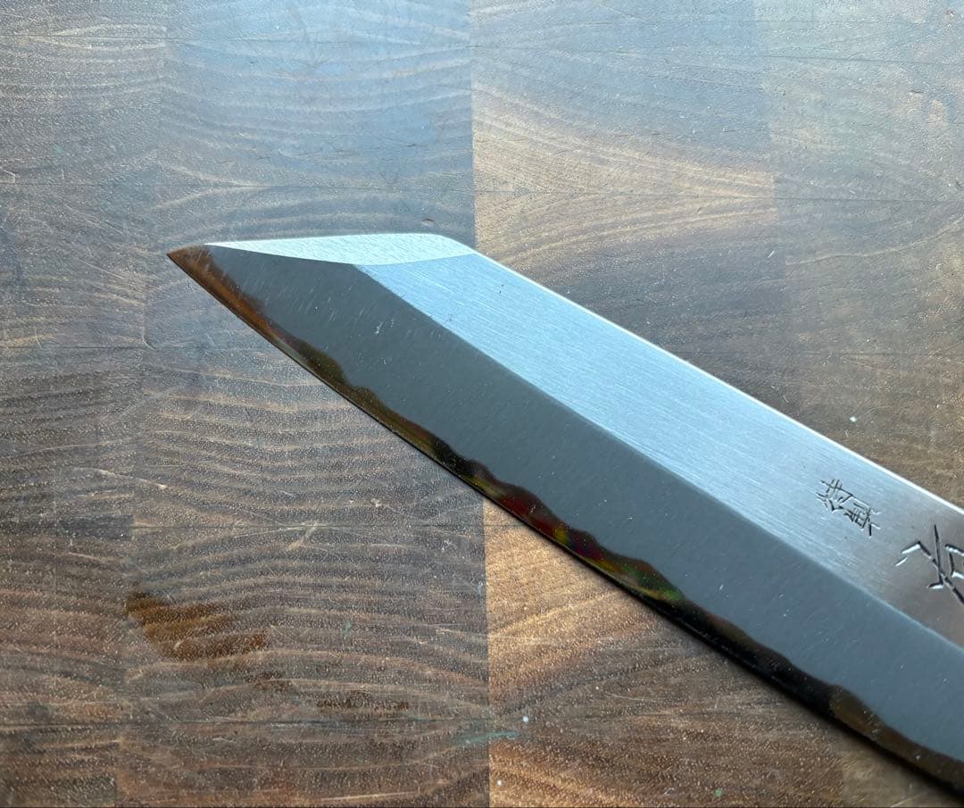 京都　有次　切付　ムキ物　180mm 6寸　左利き　包丁　和包丁