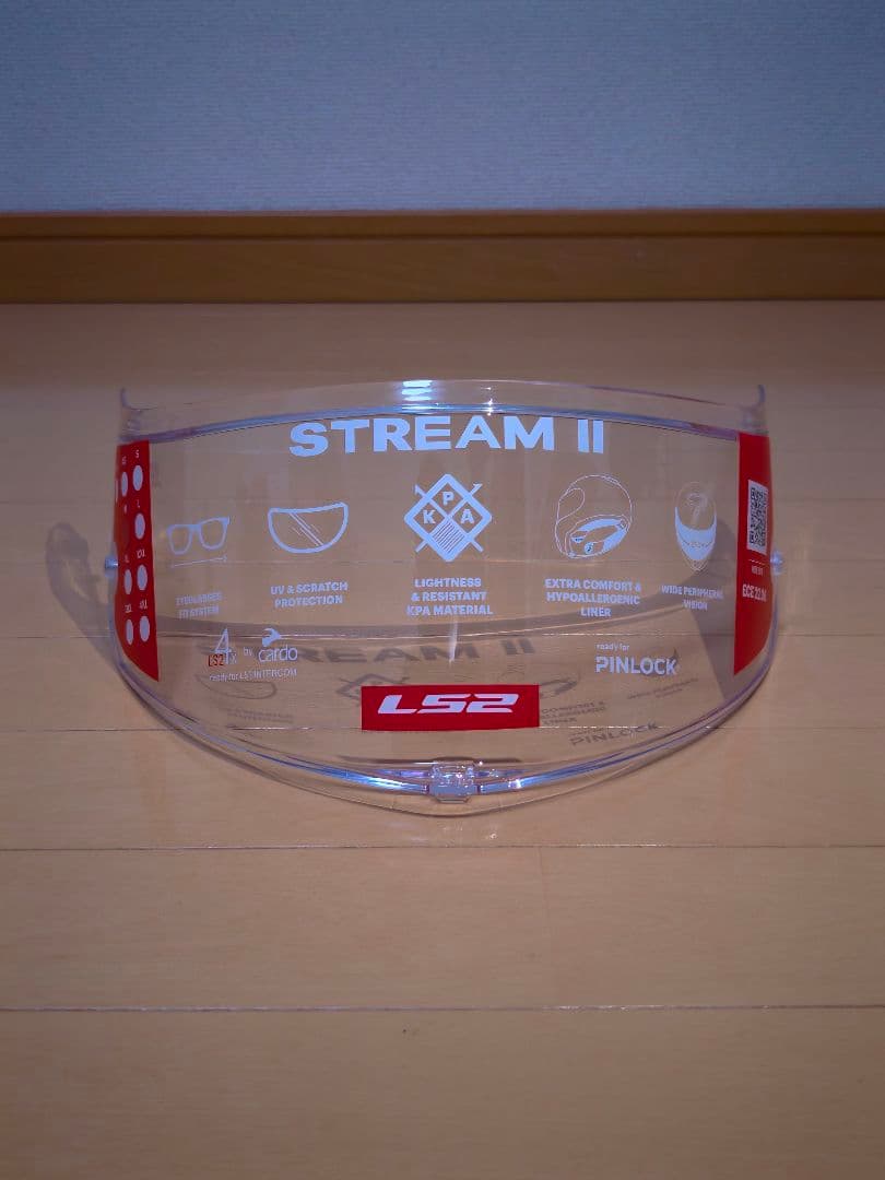 LS2 STREAM II ヘルメット マットブラック Mサイズ