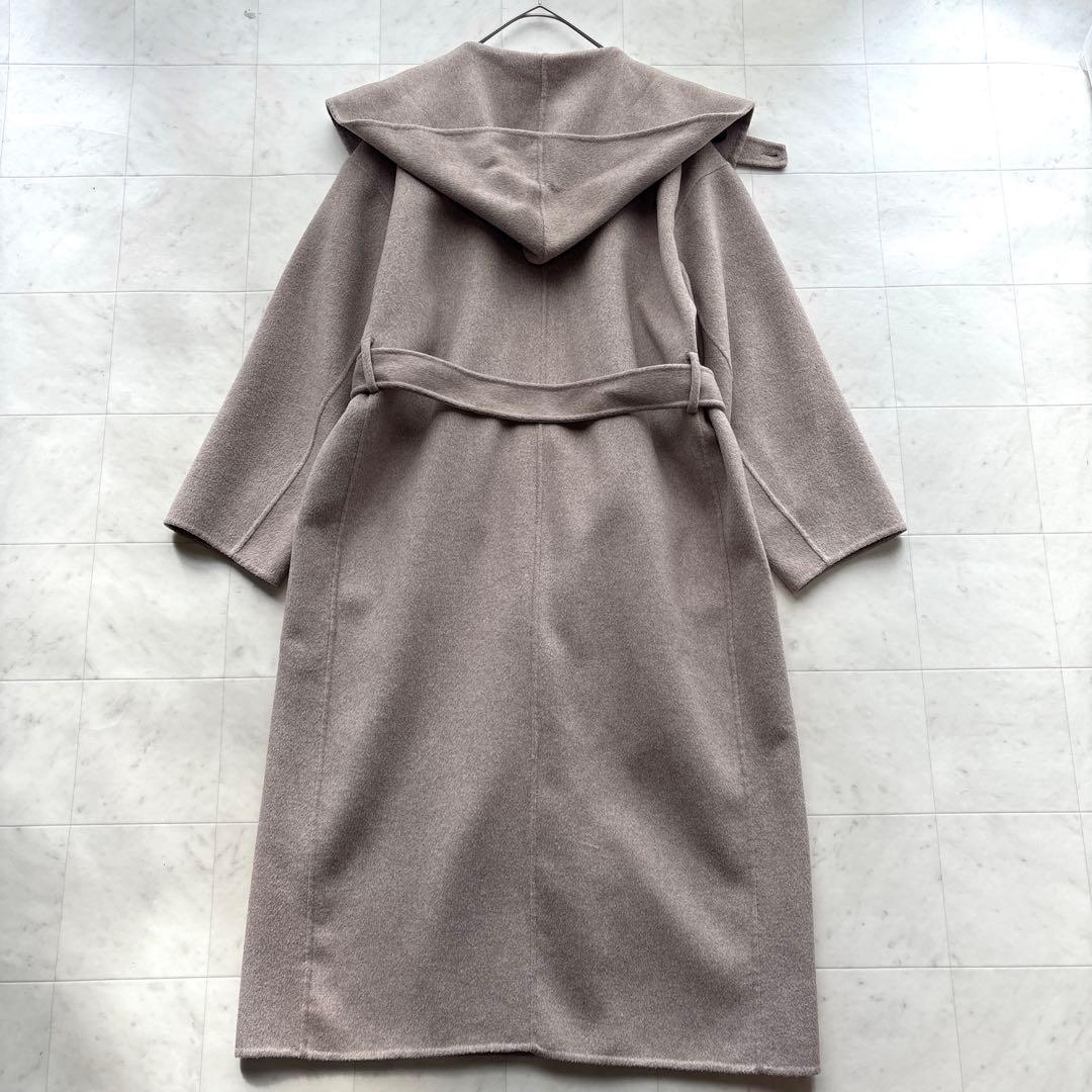 フレームワーク 24AW 美品 SUPER160'sフーディコート ロングコート