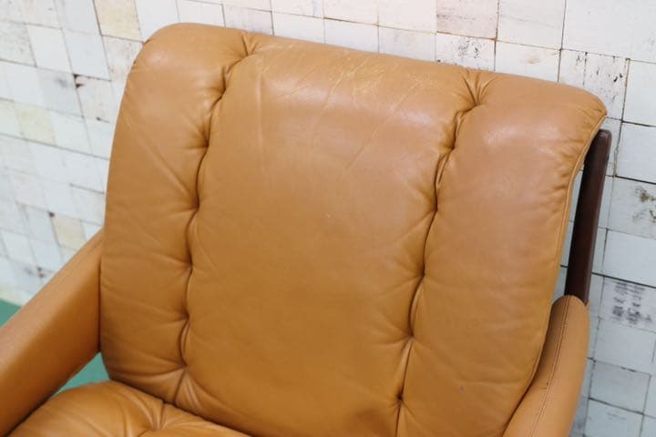 GMFT19B○北欧ヴィンテージ ラウンジチェア 1人掛けソファ シングルソフ