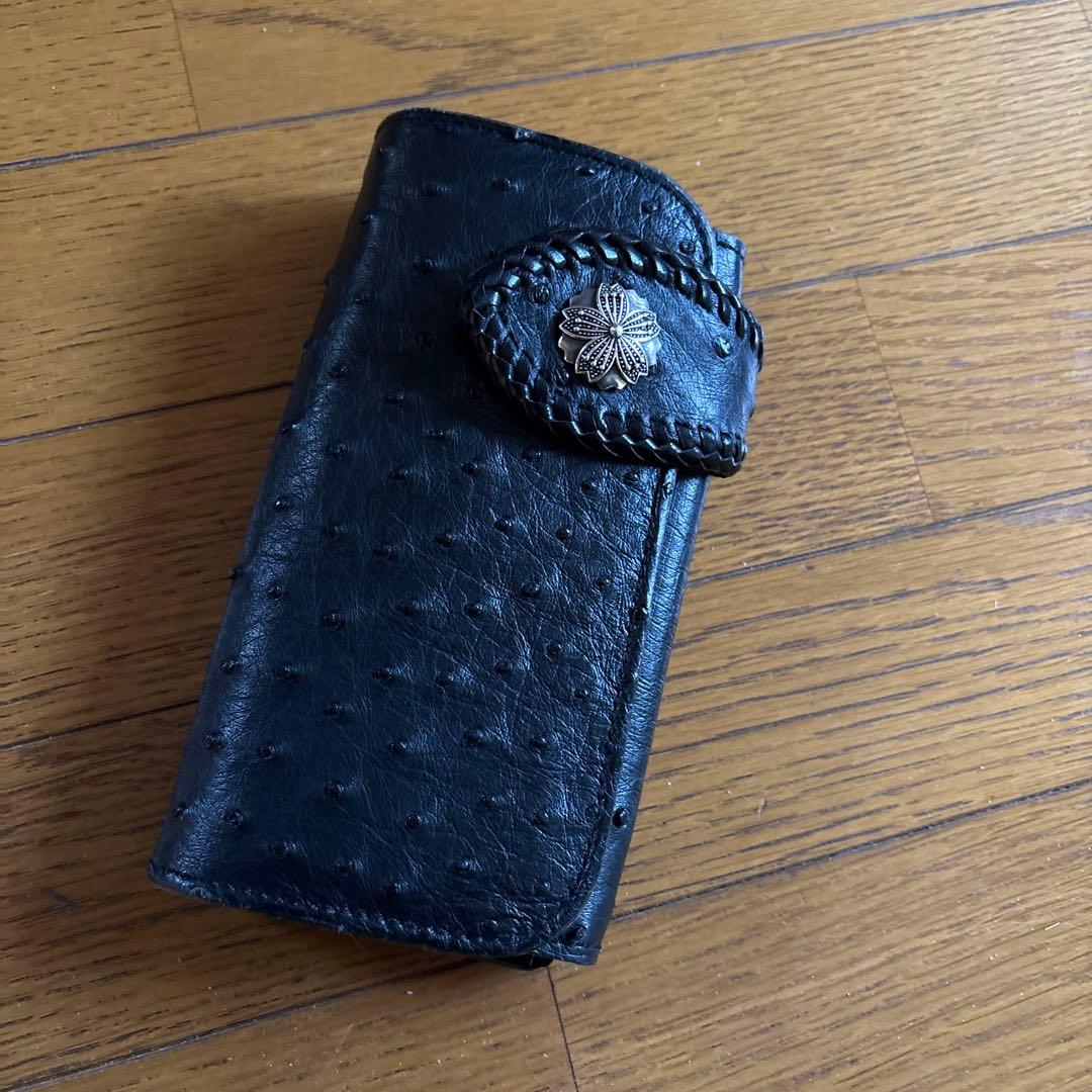 アルズニ　長財布　オーストリッチ　美品‼️