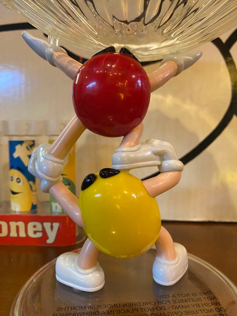 M&M's エムアンドエムズ フィギュア インテリア小物入れ 瓶 ディスペンサー