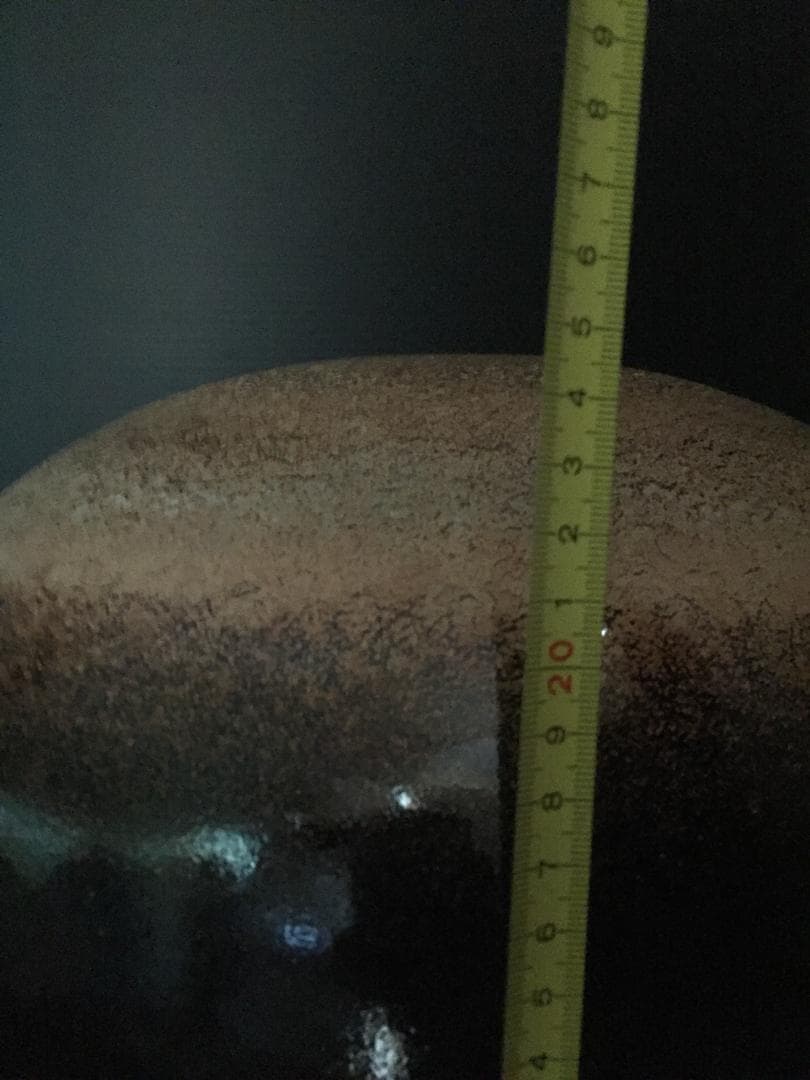 昭和レトロ　新品未使用　柴田増三作　花瓶　定価￥220000