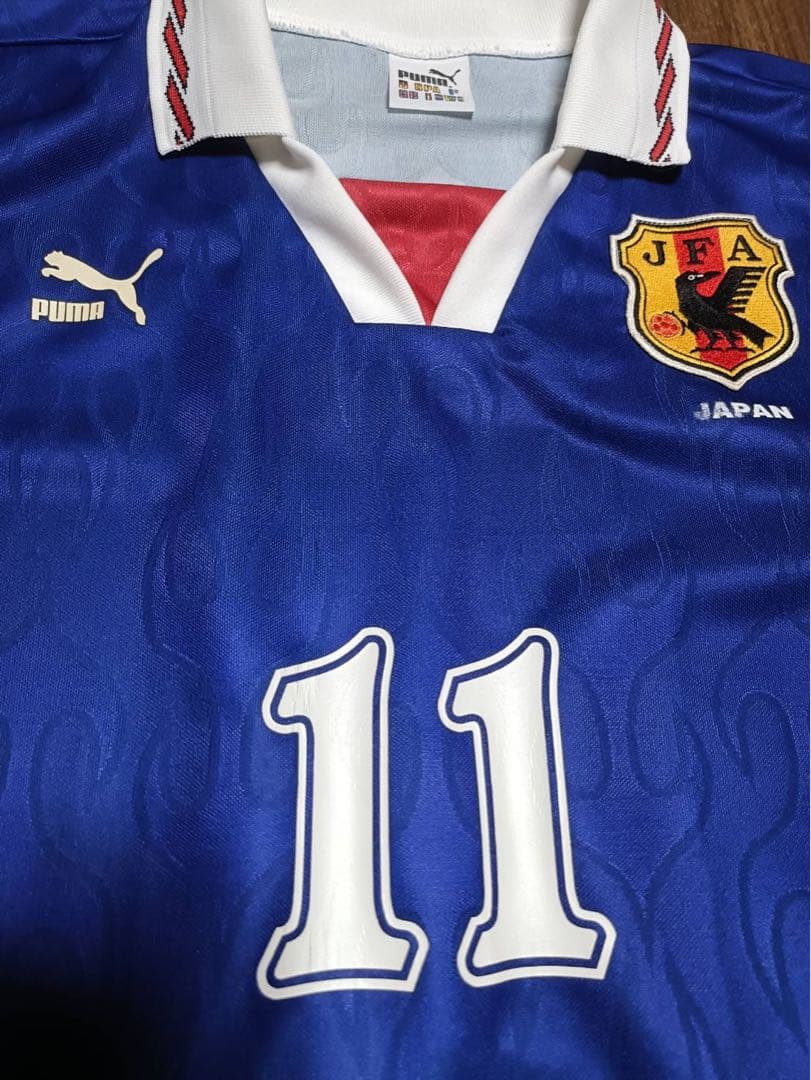 PUMA 日本代表 三浦知良 炎 ユニフォーム