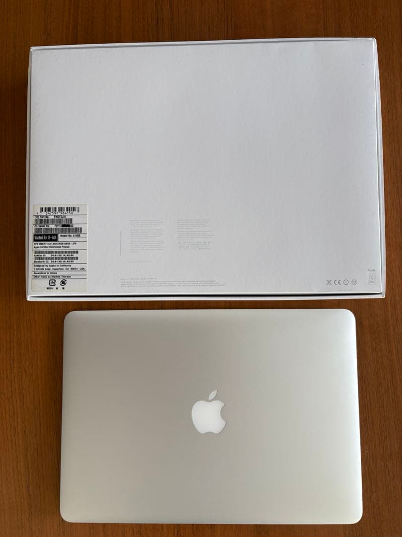 【動作確認済】MacBook Air 13-inch, 2015