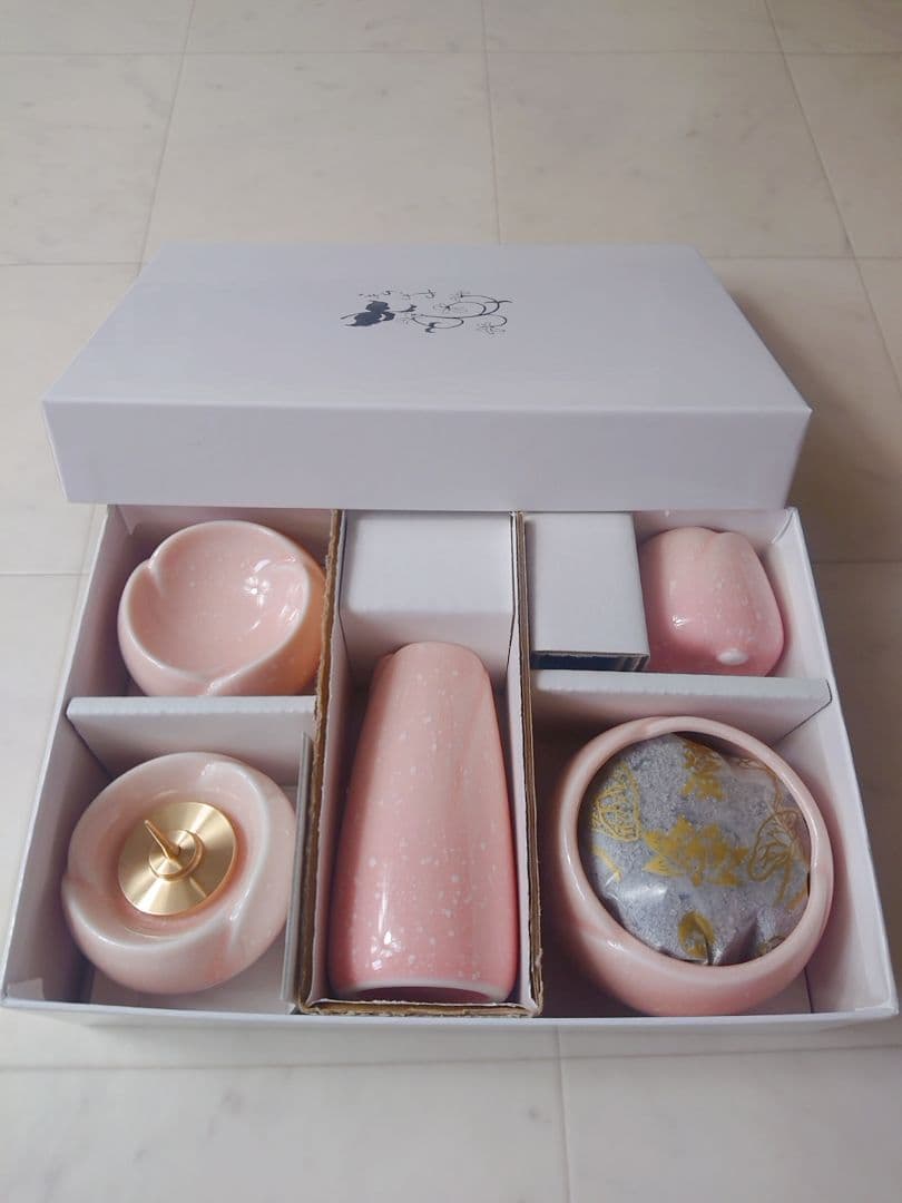 日本製 ピンク ミニ 仏壇 仏具 新品 未使用