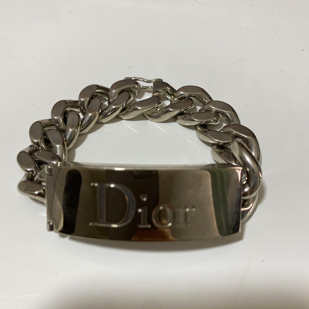 Dior チェーンブレスレット シルバー