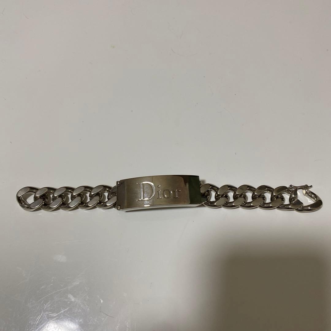 Dior チェーンブレスレット シルバー