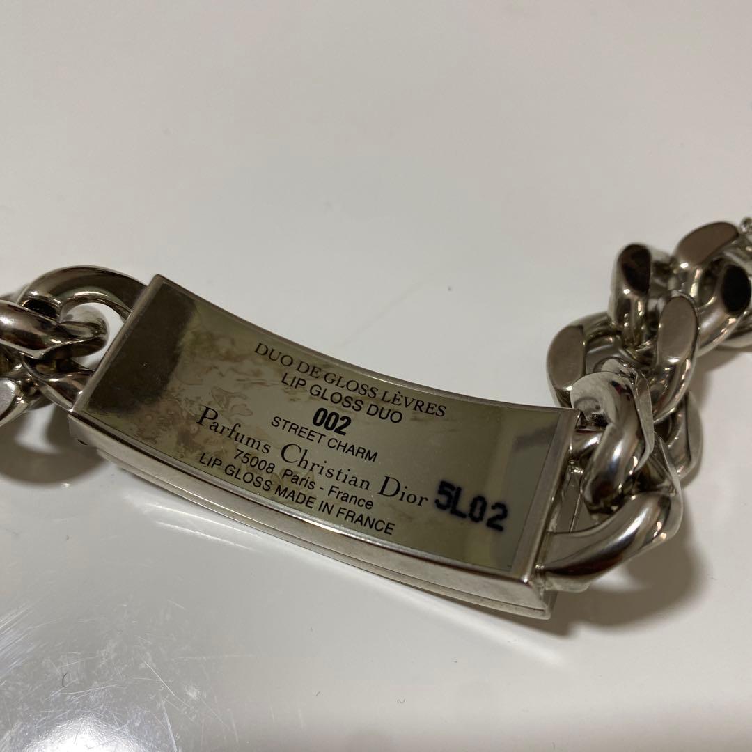Dior チェーンブレスレット シルバー
