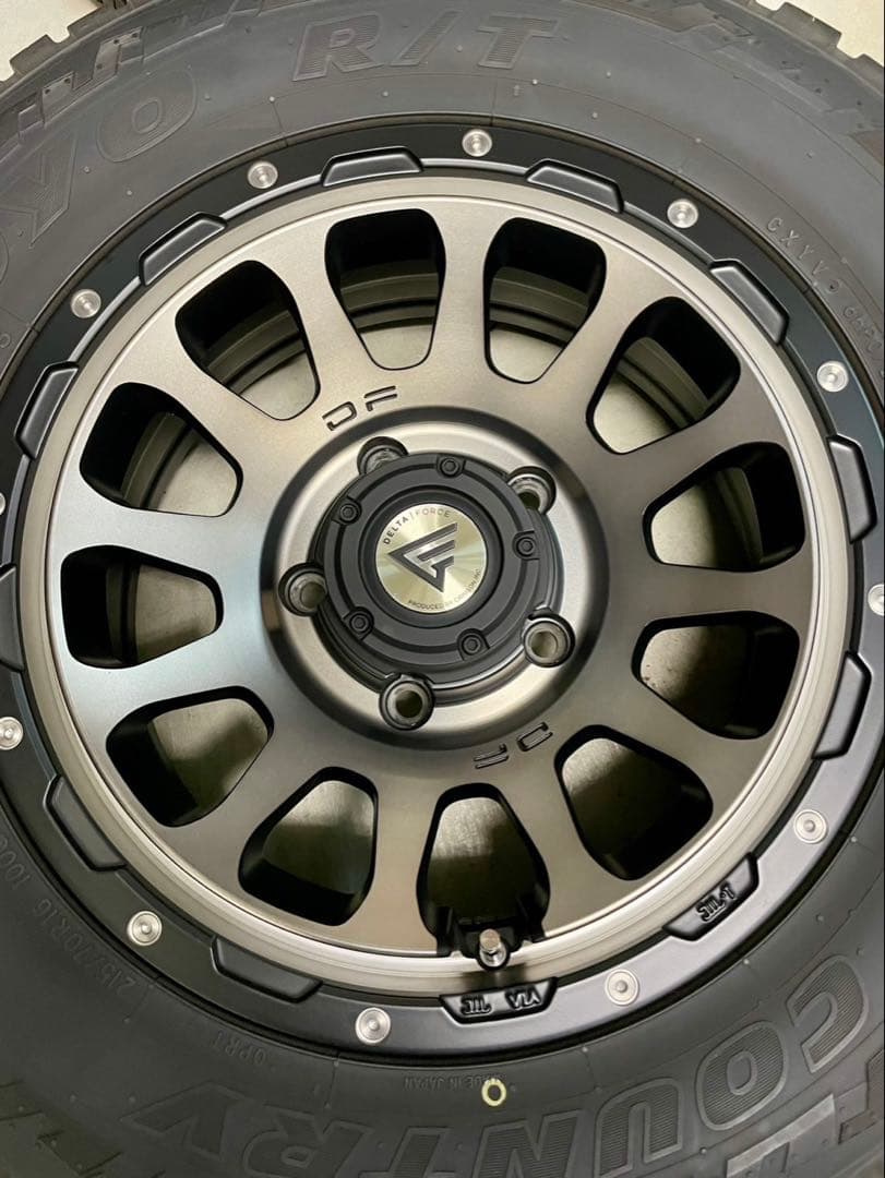 デルタフォースオーバル+オープンカントリーR/T4本セット