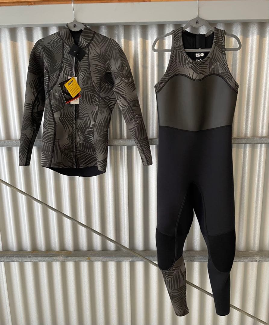 HeleiWaho ウエットスーツ　タッパー　ロングジョンセット　レディース