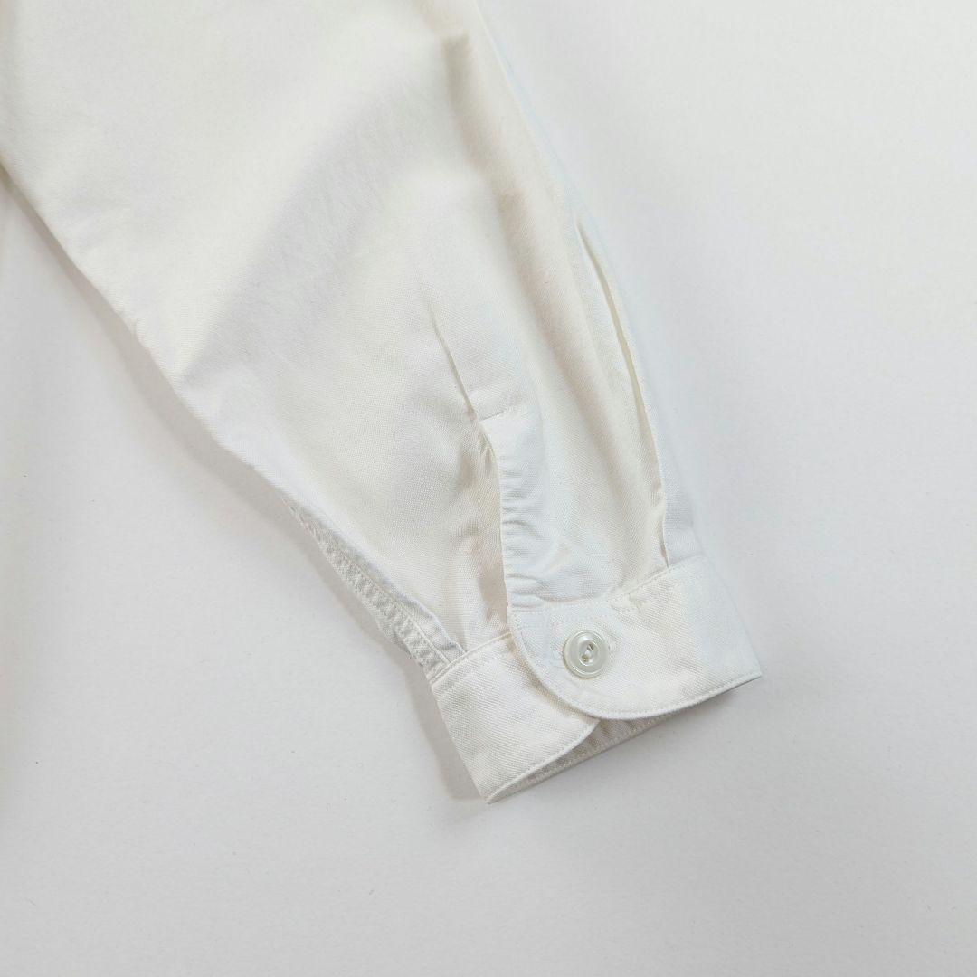 超人気★DANTON　ダントン　YOXバンドカラーシャツ　1.3万　L　ホワイト