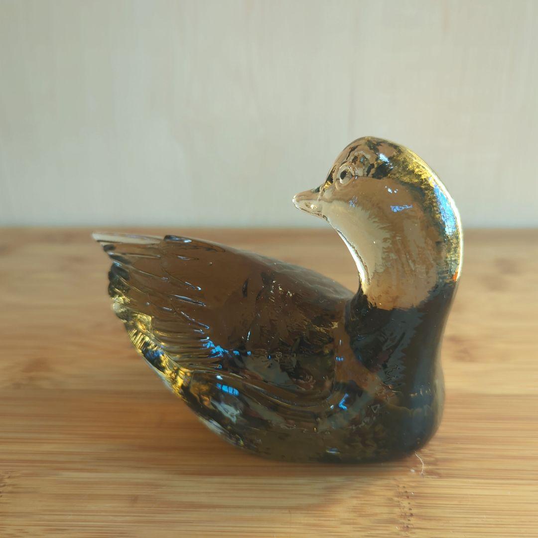 限定4500体 KOSTA BODA WWF 世界自然保護基金 　マガンの親子♪