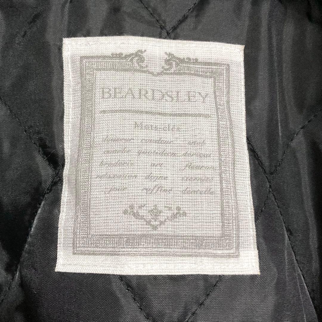 BEARDSLEY ビアズリー　中綿BIGポンチョコート　黒　F