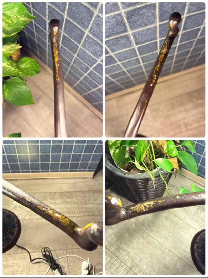 【特大68cm】最高級ステンドグラスランプ ティファニー調トンボ フロアスタンド