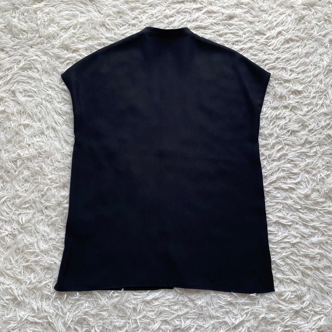 【美品】Theory luxe　セオリーリュクス　ウォッシャブルブラウス　黒　Ｍ