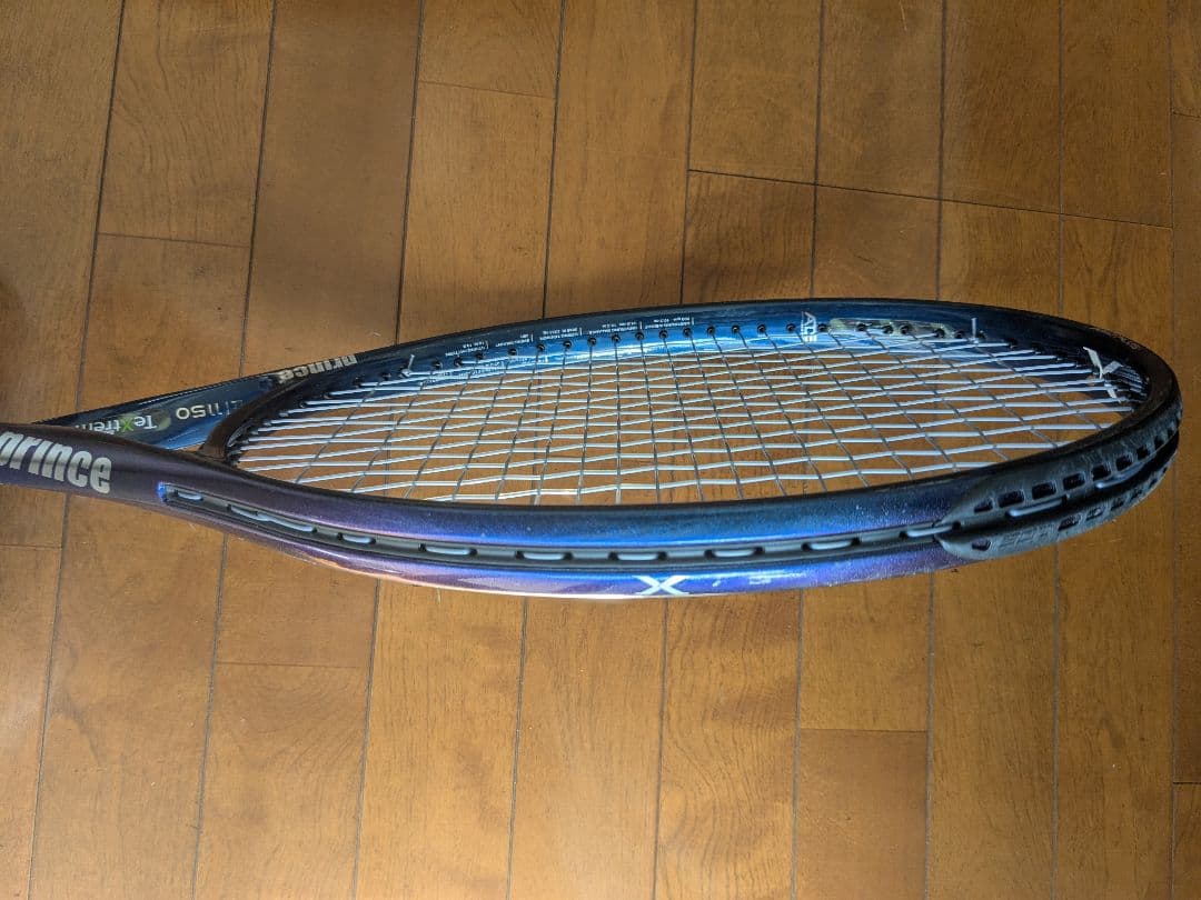 Prince X105(290g)G2/右利き用　テニスラケット ケース付き