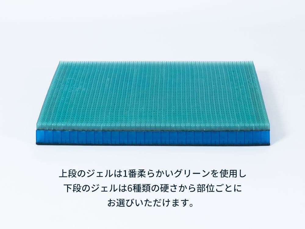 ジェルトロン スーパーエクシードのセグメント硬度1グリーン 正規品