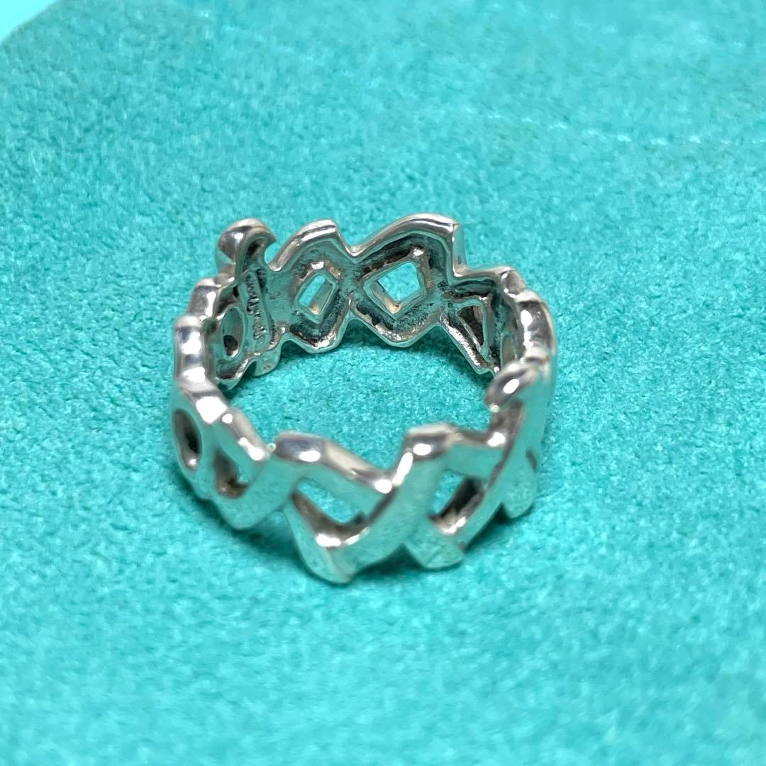 TIFFANY&Co. ティファニー　ラブ&キスリング　12号