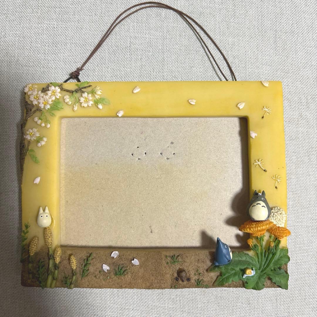 ジブリ　となりのトトロ フォトフレーム 写真立て 野の花［春］