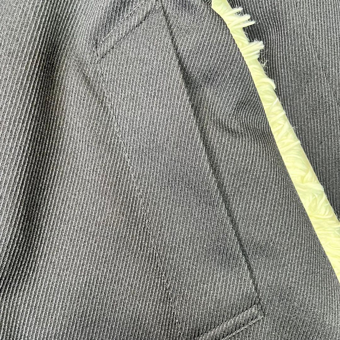 人気✨マッキントッシュ　ステンカラーコート リバーシブル　ネイビー　XL