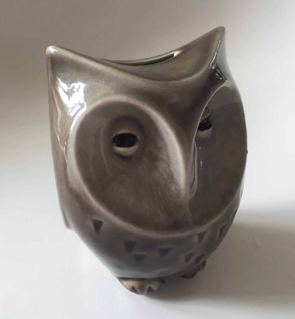 Ditmar Urbach Owl Bank フクロウ 貯金箱 陶器製 ふくろう
