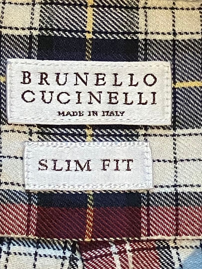 BRUNELLO CUCINELLI ブルネロクチネリ ガーゼシャツ サイズM