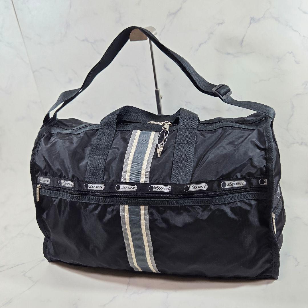 【未使用に近い】レスポートサック ボストン　鍵付き ラージ ウィークエンダー