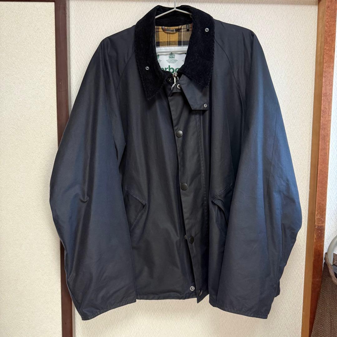 ほぼ新品　Barbour Transport トランスポート 42 ネイビー