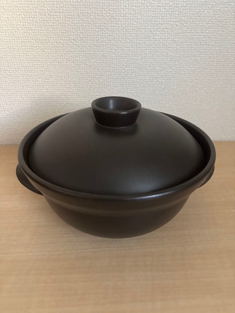 磁性鍋（電子レンジ専用調理鍋）　両手鍋　Mサイズ