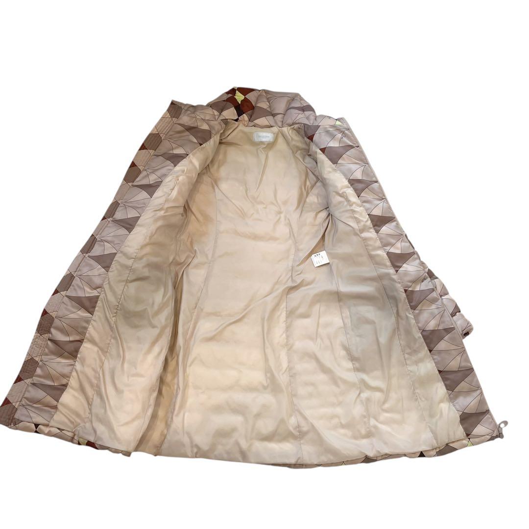 EMILIO PUCCI エミリオプッチ ダウンコート ロングコート ブラウンM