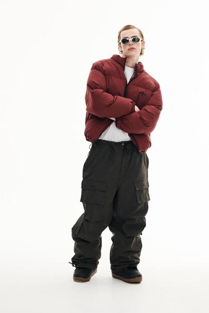 新品タグ付き！Qmile韓国スノーボードウェアブランド パンツ【Size: M】