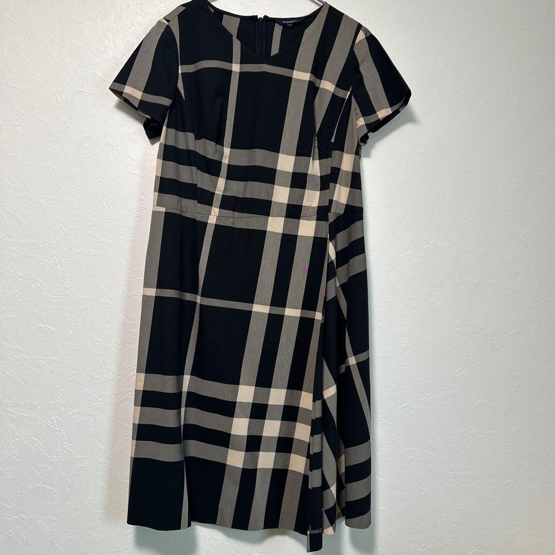 BURBERRY チェック柄 半袖ワンピース 15