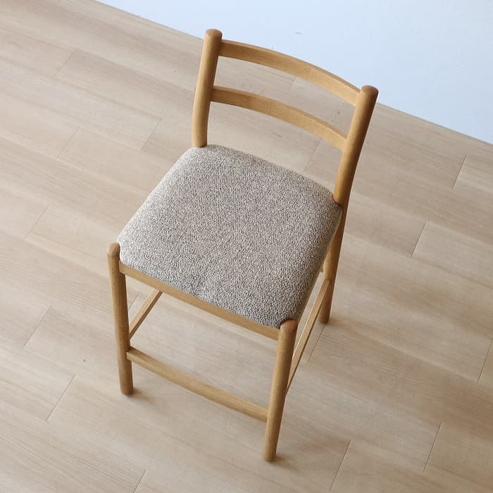 オールド 飛騨の家具 日進木工 nissin カウンターチェア ナラ材 無垢材
